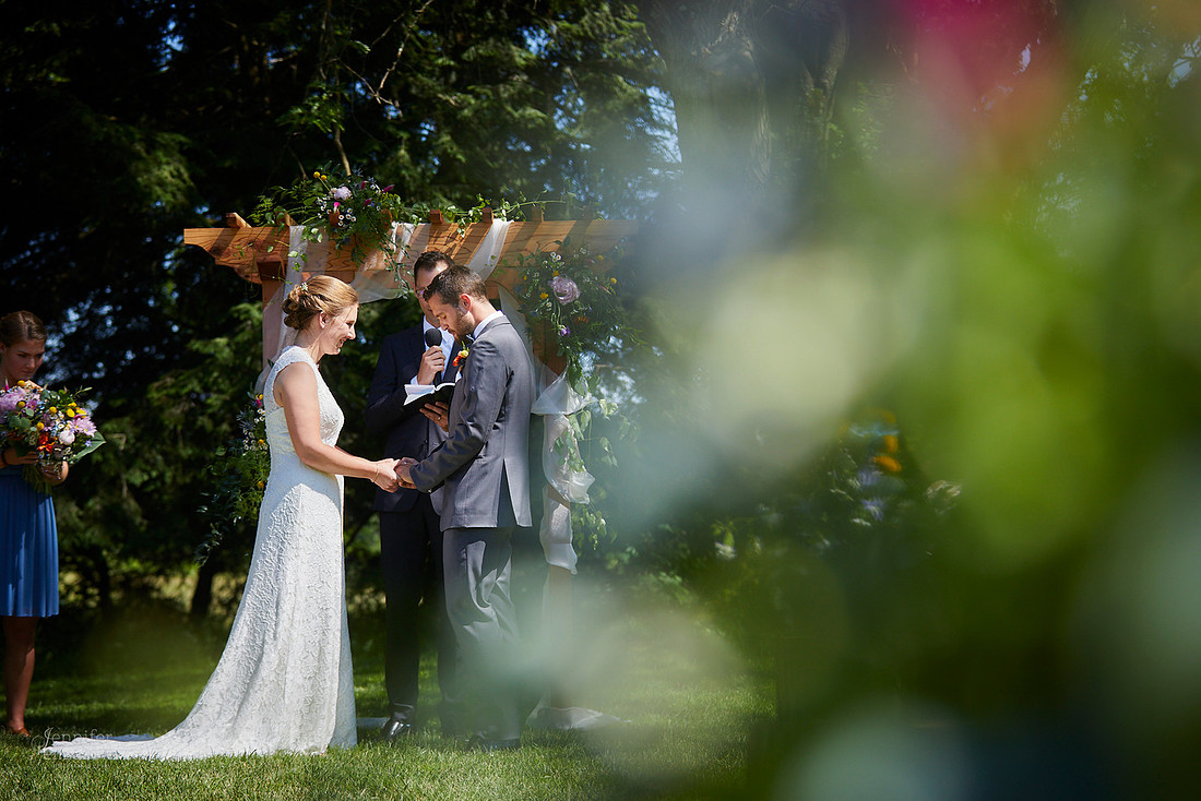 Liz & Zach: Wedding at Crown Point Ecology Center