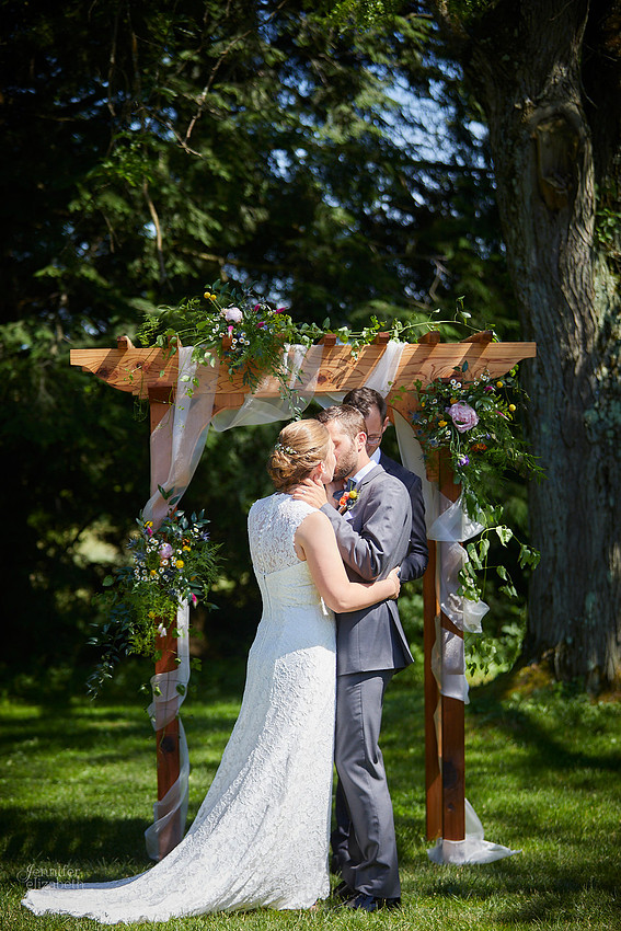 Liz & Zach: Wedding at Crown Point Ecology Center