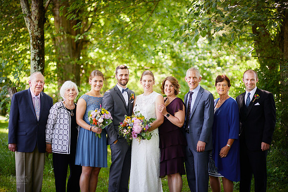 Liz & Zach: Wedding at Crown Point Ecology Center