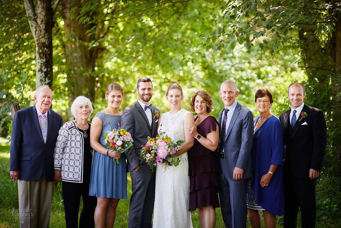 Liz & Zach: Wedding at Crown Point Ecology Center