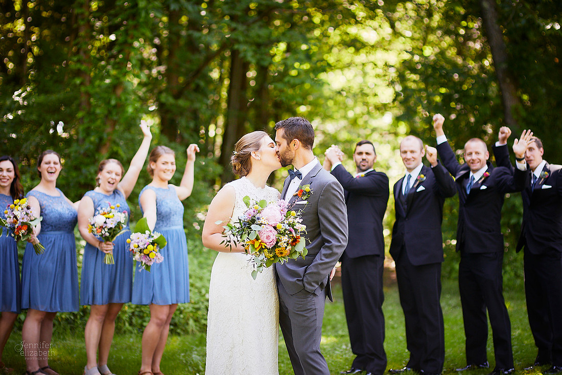 Liz & Zach: Wedding at Crown Point Ecology Center