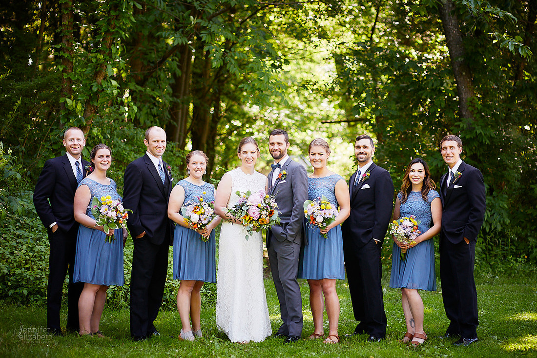 Liz & Zach: Wedding at Crown Point Ecology Center