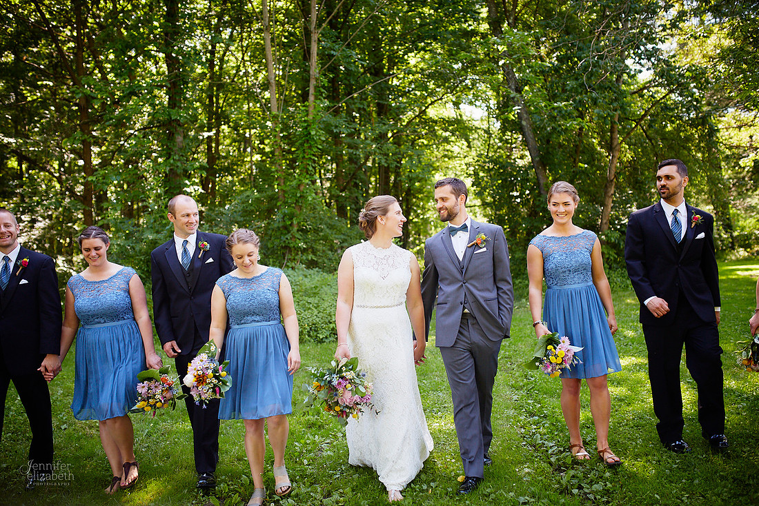 Liz & Zach: Wedding at Crown Point Ecology Center