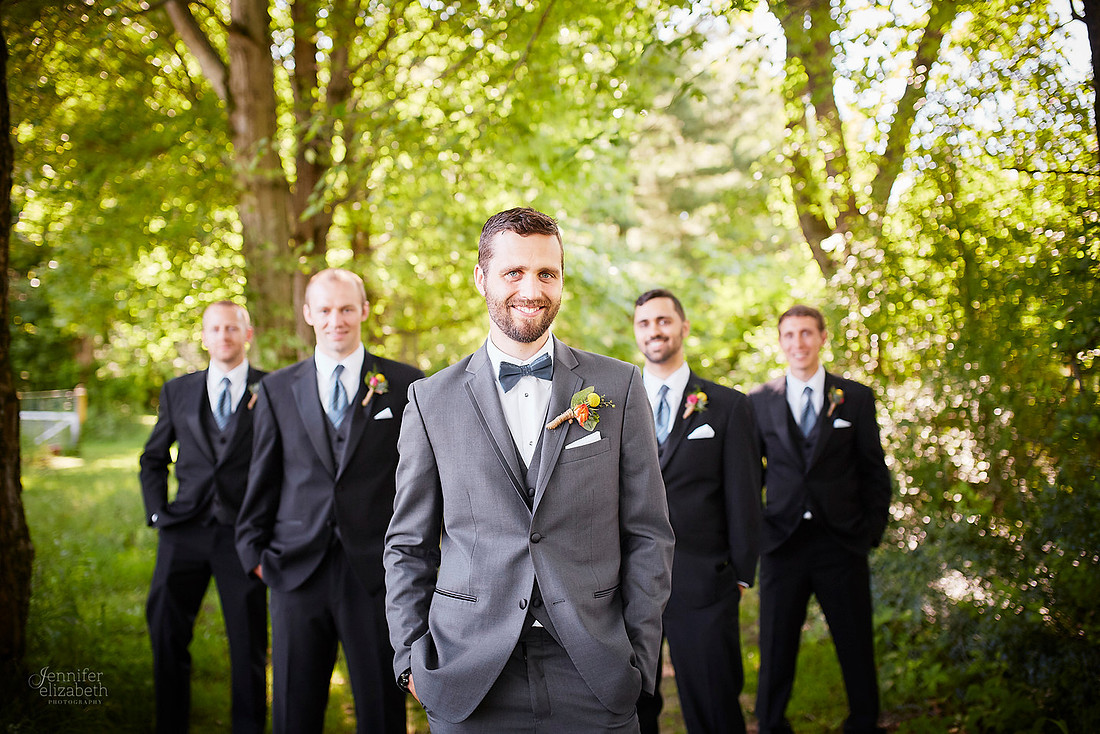 Liz & Zach: Wedding at Crown Point Ecology Center