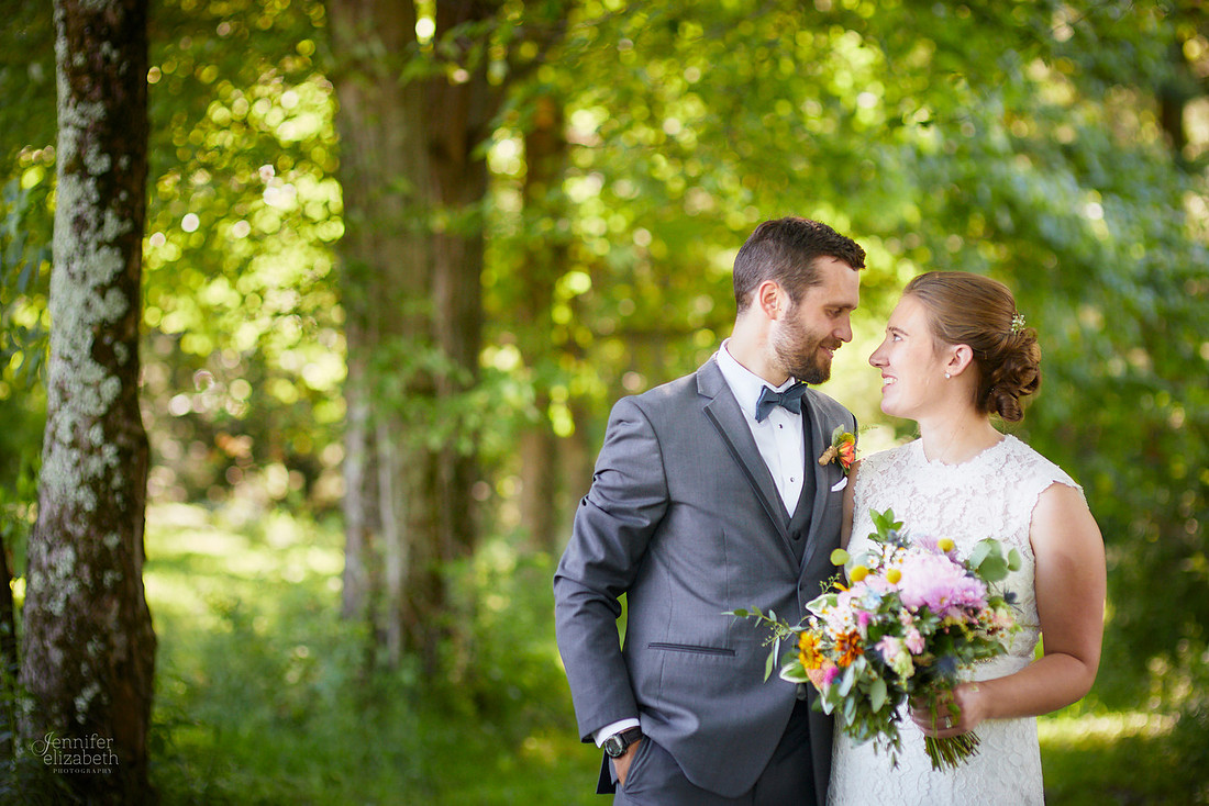 Liz & Zach: Wedding at Crown Point Ecology Center