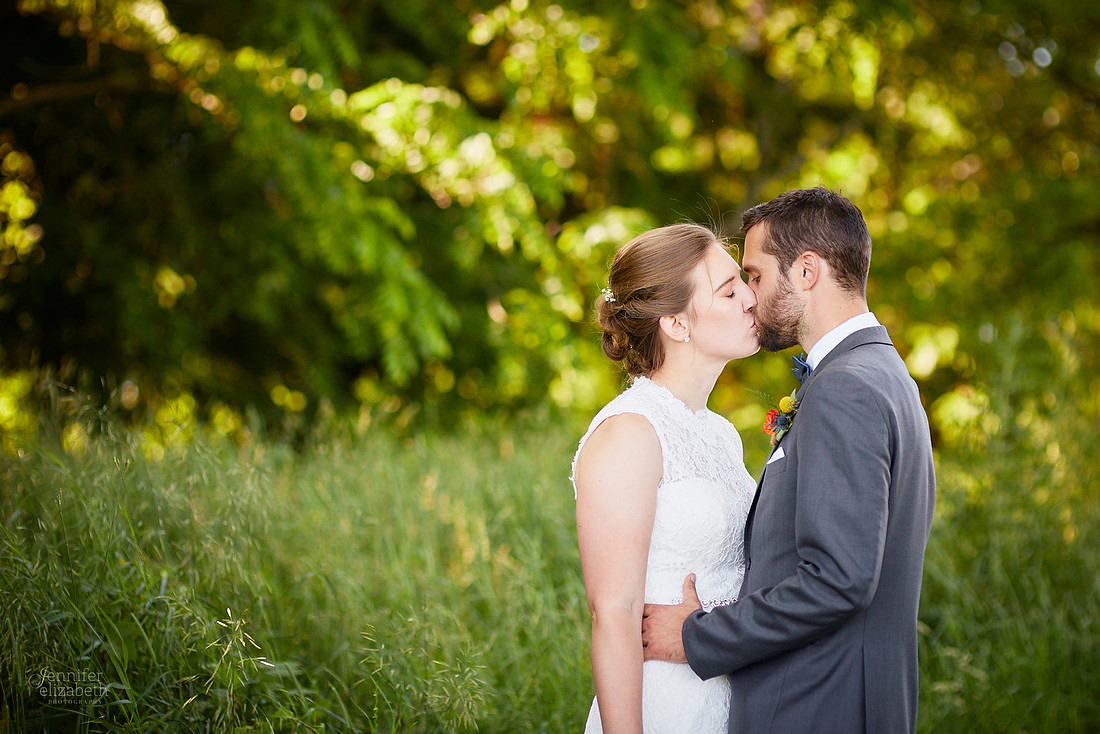 Liz & Zach: Wedding at Crown Point Ecology Center