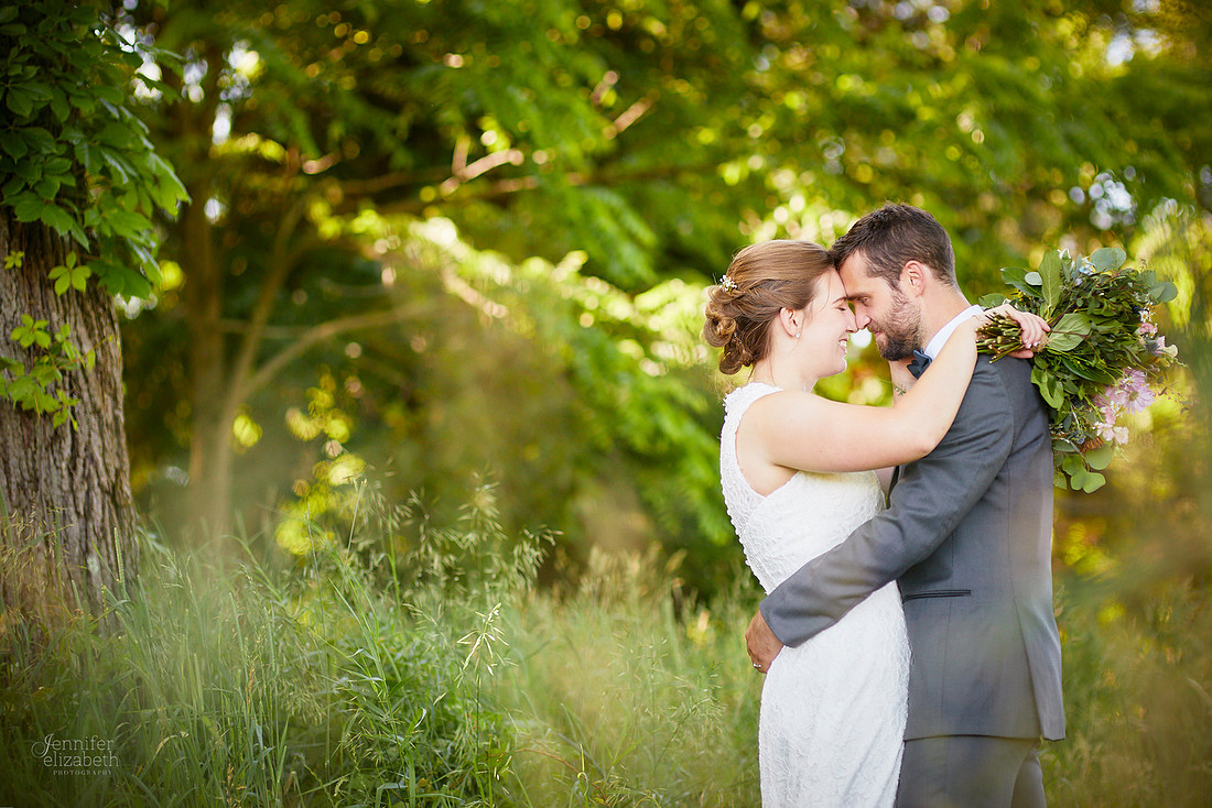 Liz & Zach: Wedding at Crown Point Ecology Center