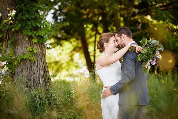 Liz & Zach: Wedding at Crown Point Ecology Center