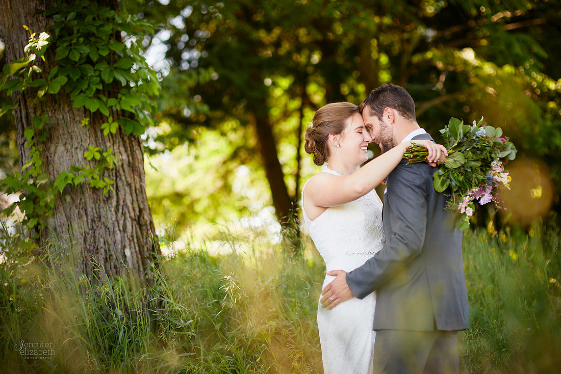 Liz & Zach: Wedding at Crown Point Ecology Center