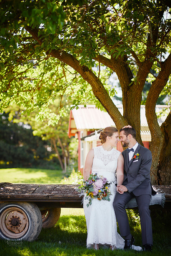 Liz & Zach: Wedding at Crown Point Ecology Center