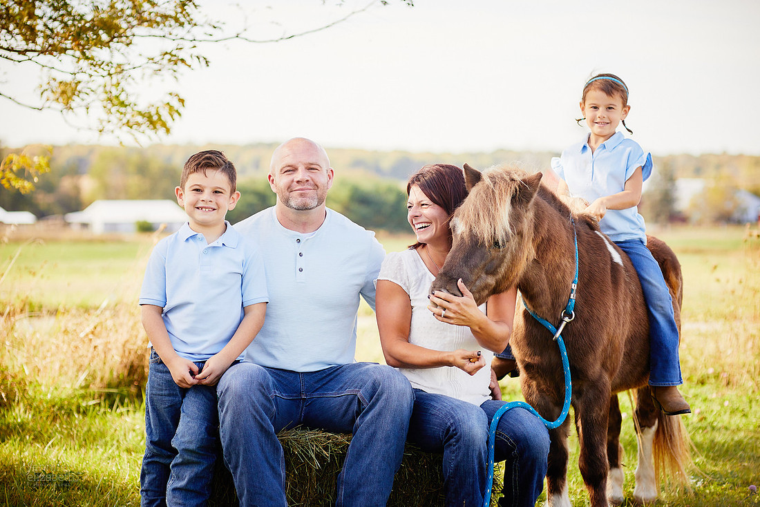 The A Family: Portrait Session at Little Boots Farm in Homerville