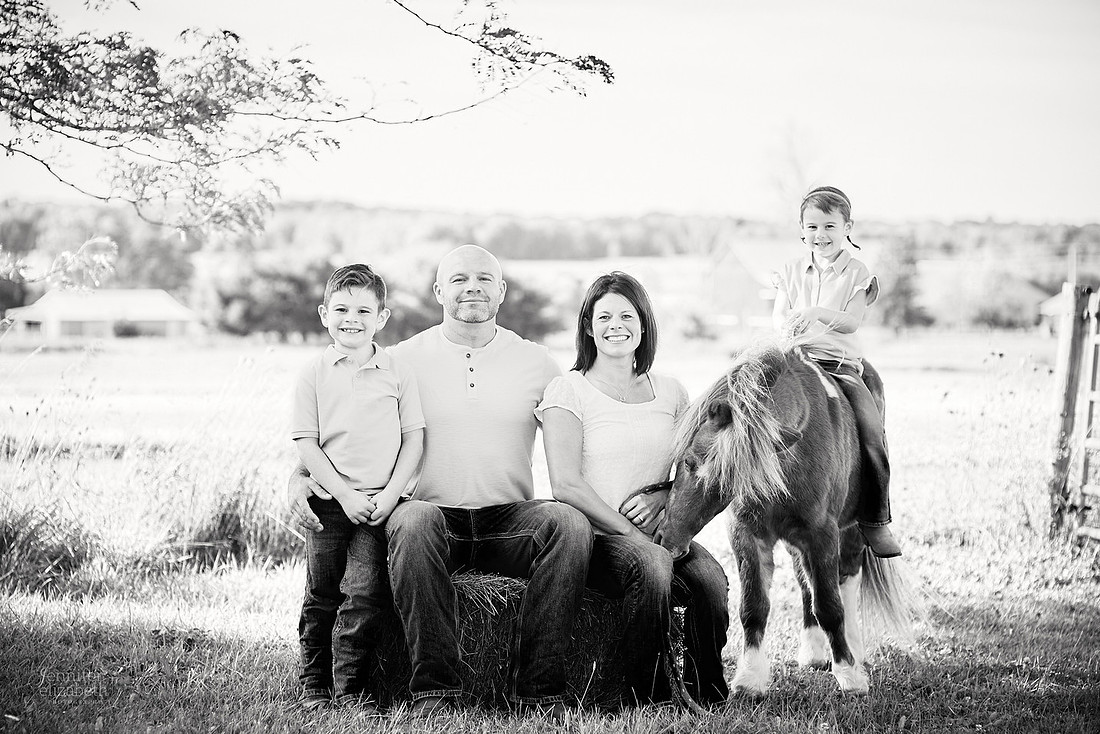 The A Family: Portrait Session at Little Boots Farm in Homerville