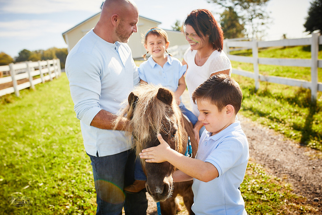 The A Family: Portrait Session at Little Boots Farm in Homerville