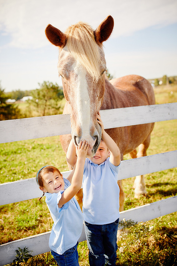 The A Family: Portrait Session at Little Boots Farm in Homerville