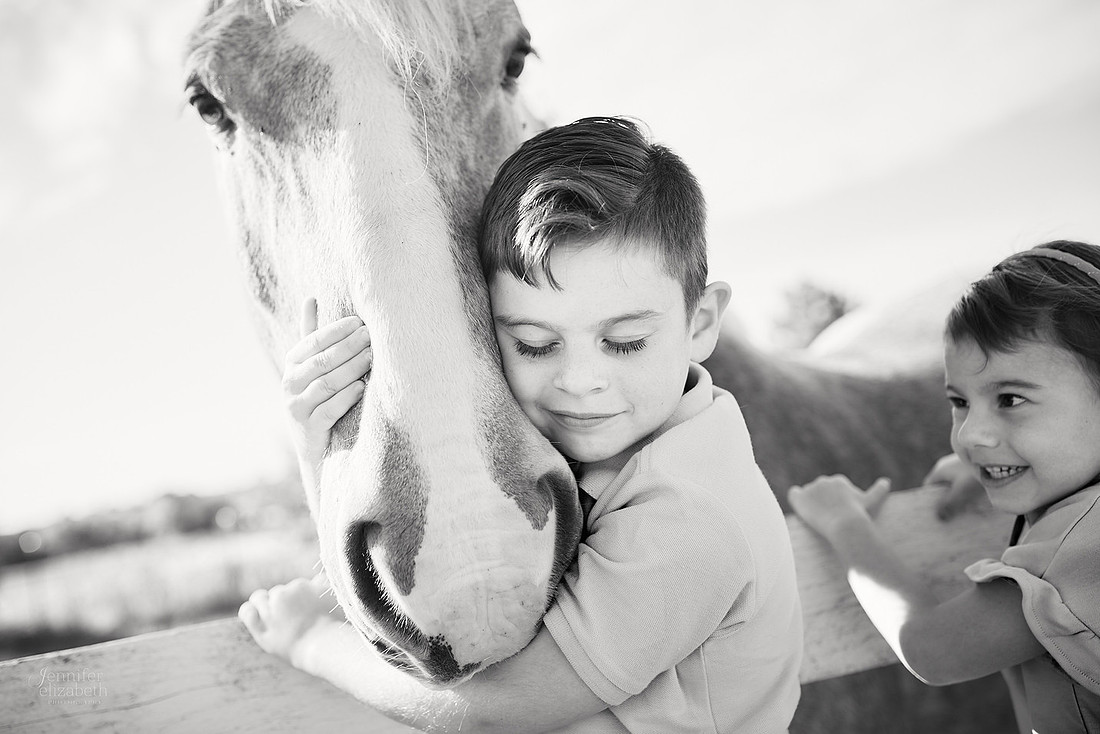 The A Family: Portrait Session at Little Boots Farm in Homerville
