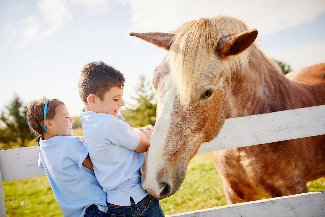 The A Family: Portrait Session at Little Boots Farm in Homerville