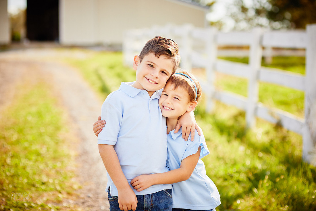 The A Family: Portrait Session at Little Boots Farm in Homerville