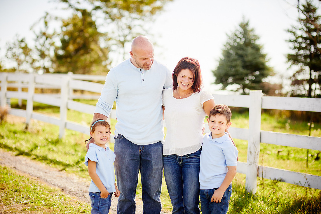 The A Family: Portrait Session at Little Boots Farm in Homerville