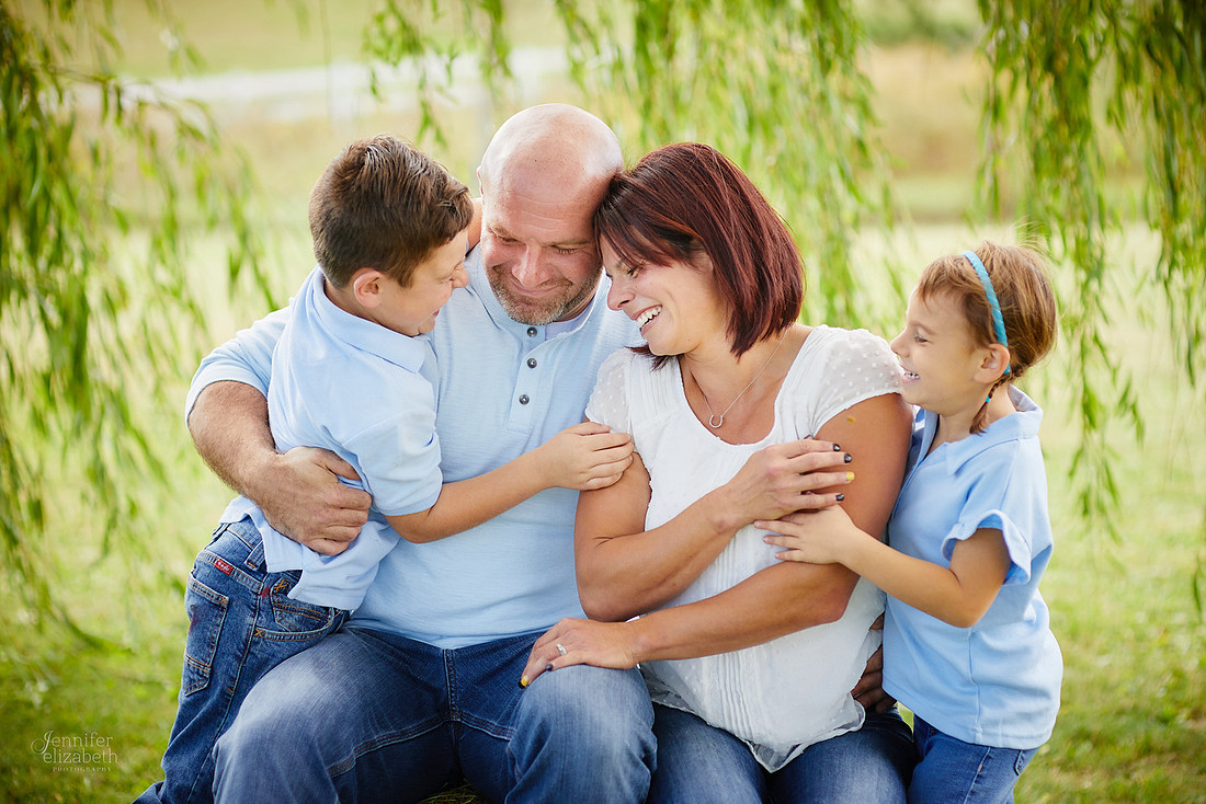 The A Family: Portrait Session at Little Boots Farm in Homerville