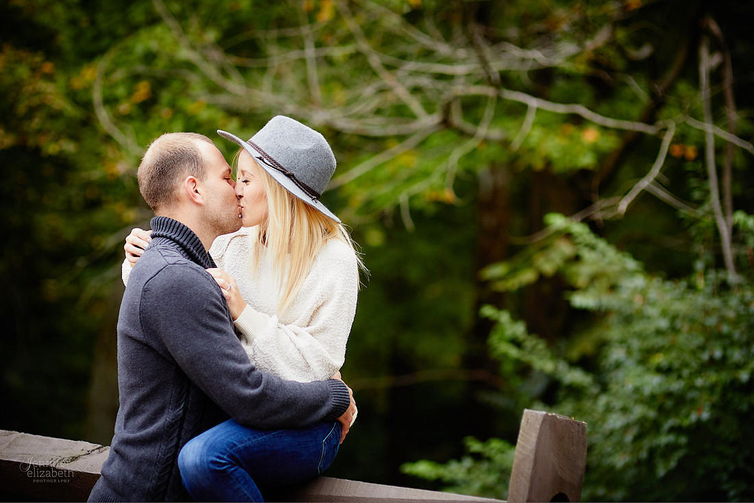 Brittany & Kyle: Engagement Session at David Fortier Park in Olmsted Falls