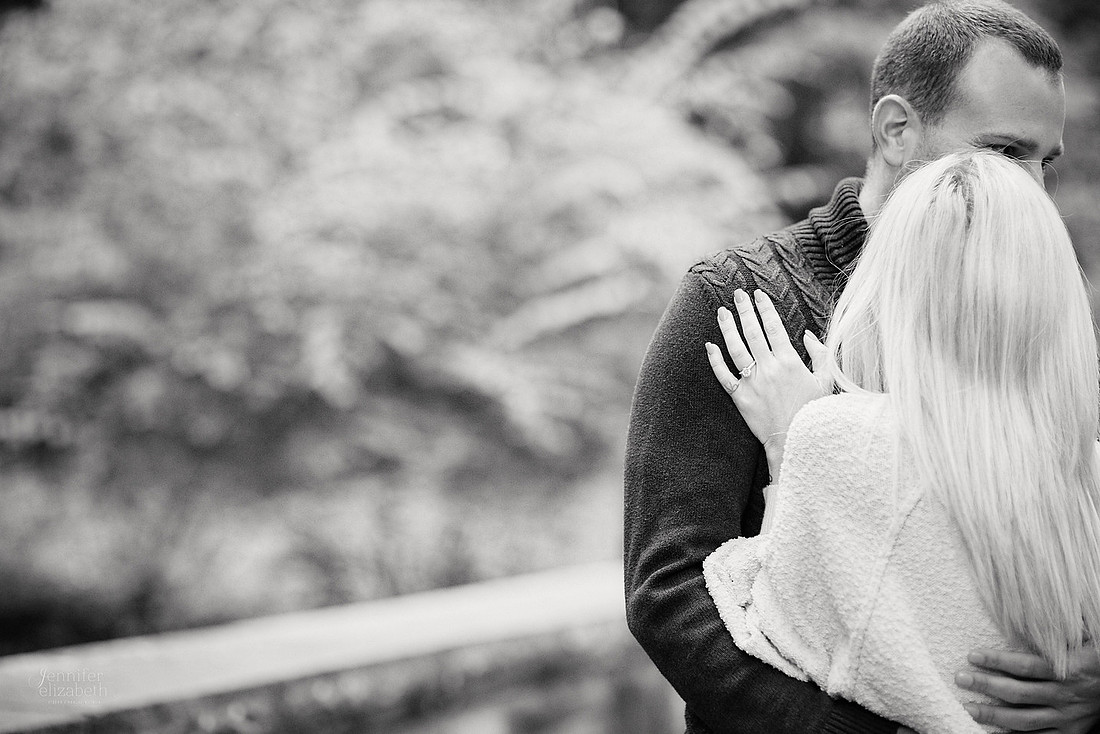 Brittany & Kyle: Engagement Session at David Fortier Park in Olmsted Falls
