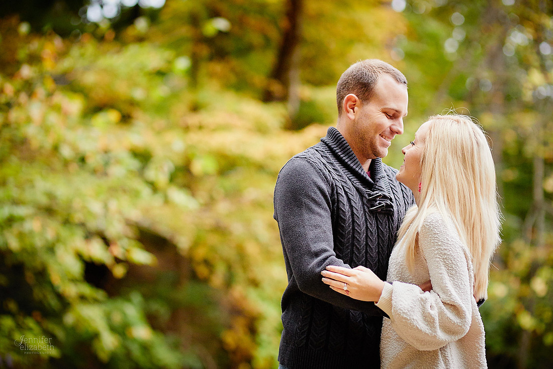 Brittany & Kyle: Engagement Session at David Fortier Park in Olmsted Falls