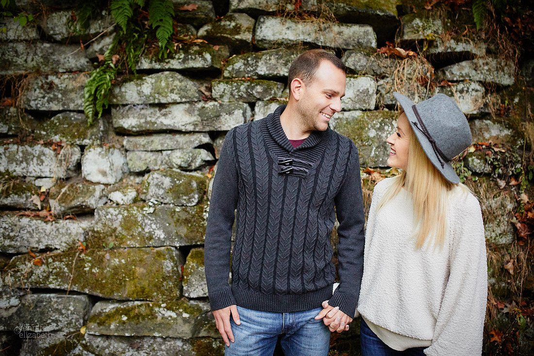 Brittany & Kyle: Engagement Session at David Fortier Park in Olmsted Falls