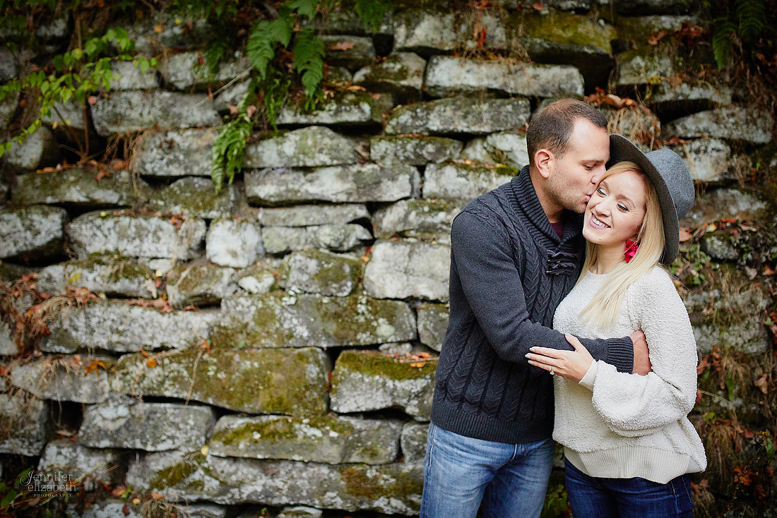 Brittany & Kyle: Engagement Session at David Fortier Park in Olmsted Falls