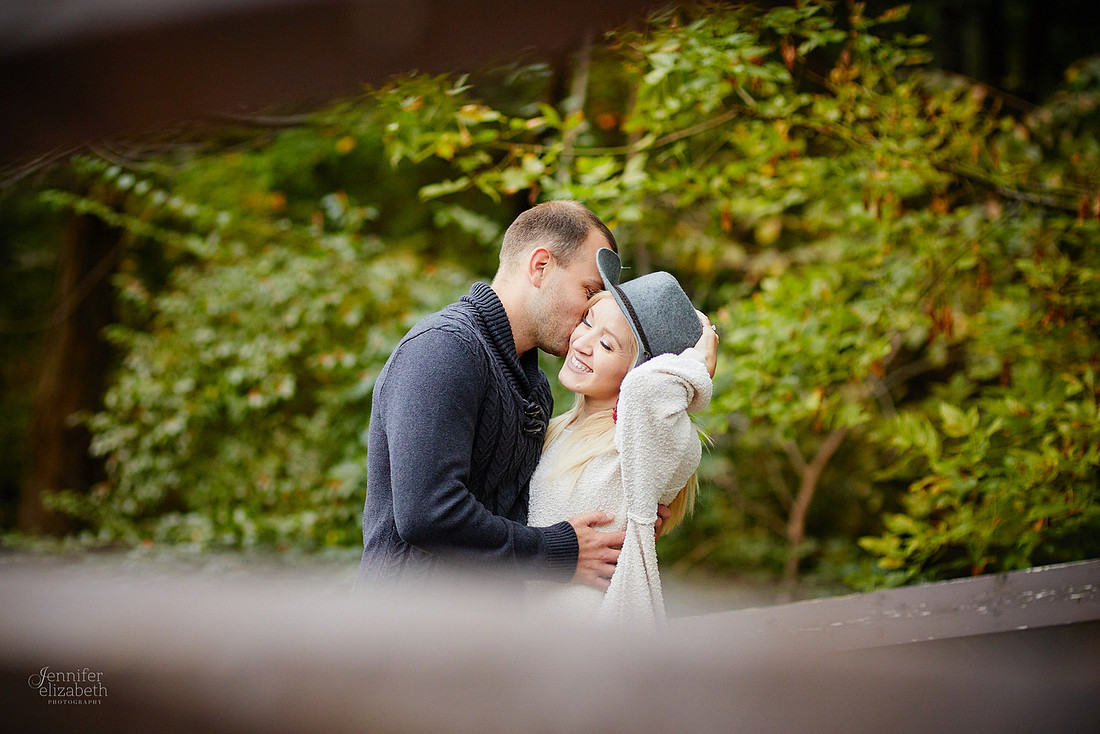 Brittany & Kyle: Engagement Session at David Fortier Park in Olmsted Falls