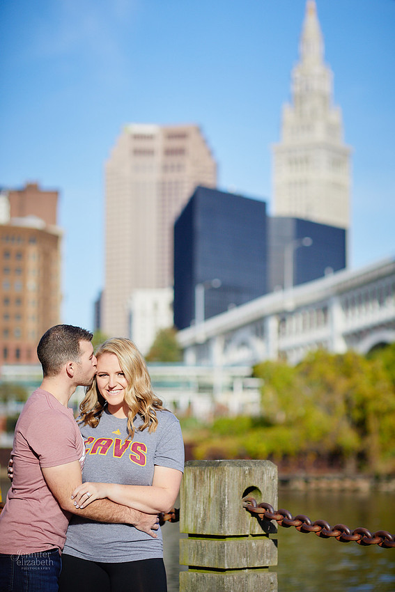Jordyn & Joe: Engagement Session in The Flats and Cultural Gardens