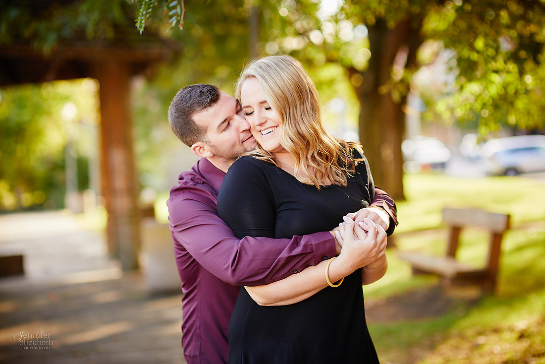 Jordyn & Joe: Engagement Session in The Flats and Cultural Gardens