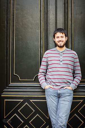 Kenneth: Senior Portrait Session at Kingwood Center Gardens in Mansfield