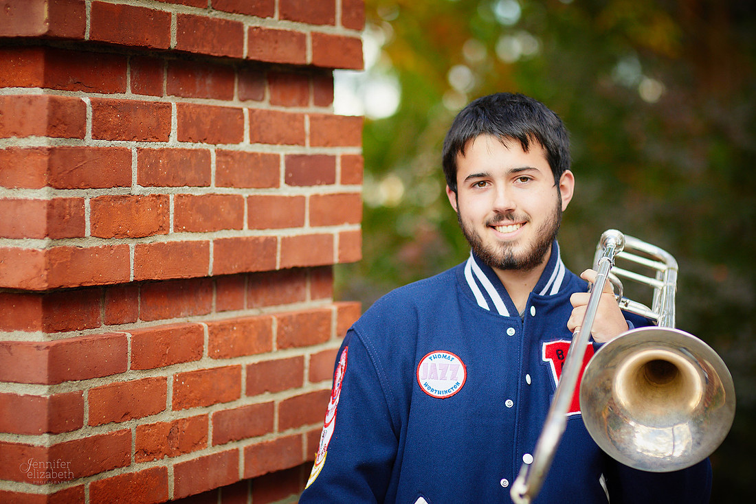 Kenneth: Senior Portrait Session at Kingwood Center Gardens in Mansfield