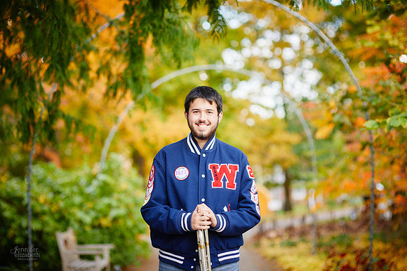 Kenneth: Senior Portrait Session at Kingwood Center Gardens in Mansfield