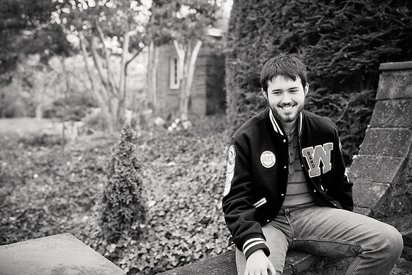 Kenneth: Senior Portrait Session at Kingwood Center Gardens in Mansfield