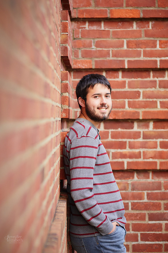 Kenneth: Senior Portrait Session at Kingwood Center Gardens in Mansfield