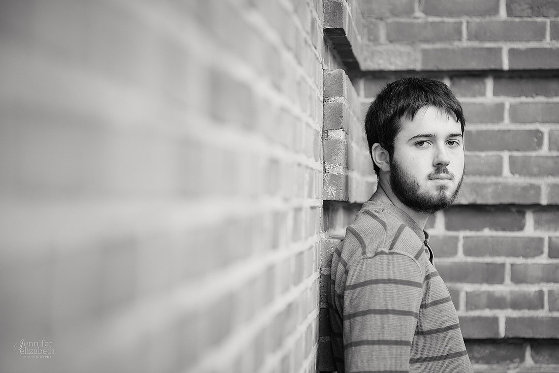 Kenneth: Senior Portrait Session at Kingwood Center Gardens in Mansfield