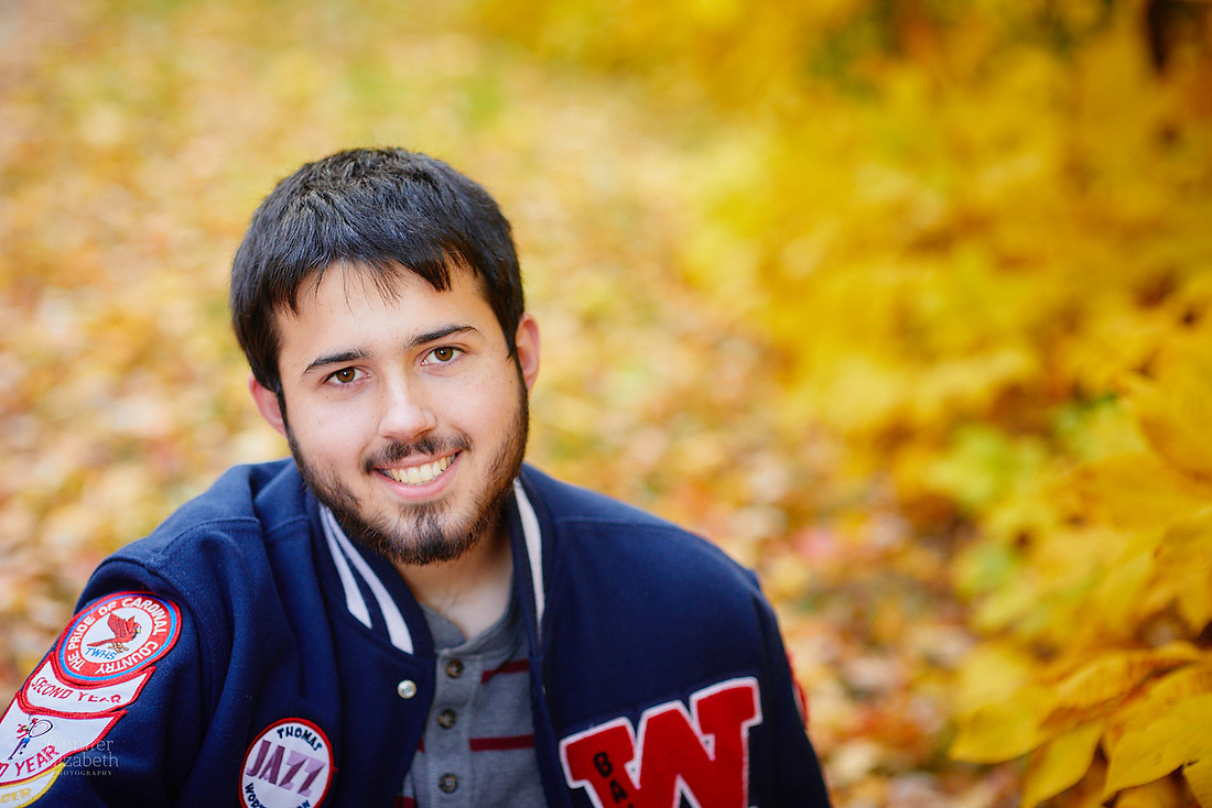 Kenneth: Senior Portrait Session at Kingwood Center Gardens in Mansfield
