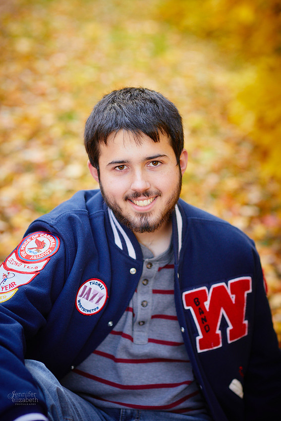 Kenneth: Senior Portrait Session at Kingwood Center Gardens in Mansfield
