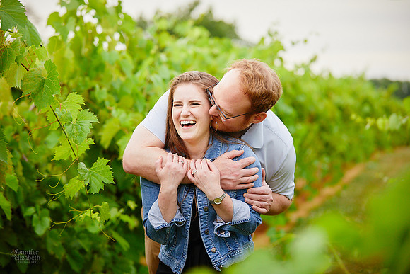 Kristina and Tom: Proposal and Engagement at Gervasi Vineyard in Canton