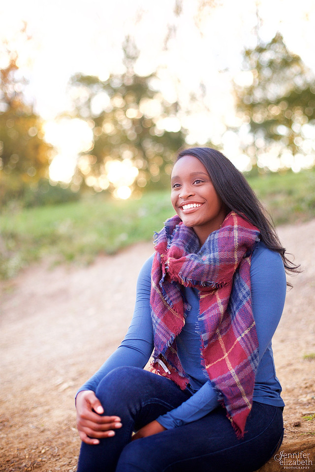 Kiara: Senior Portrait Session in Worthington, Ohio