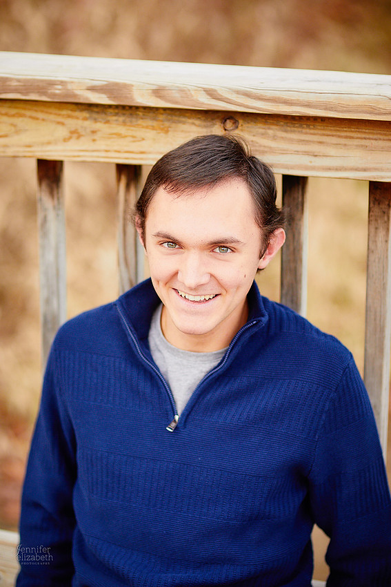 Nate: Senior Portrait Session in Antrim Park, Columbus