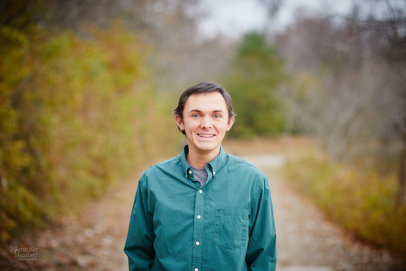 Nate: Senior Portrait Session in Antrim Park, Columbus