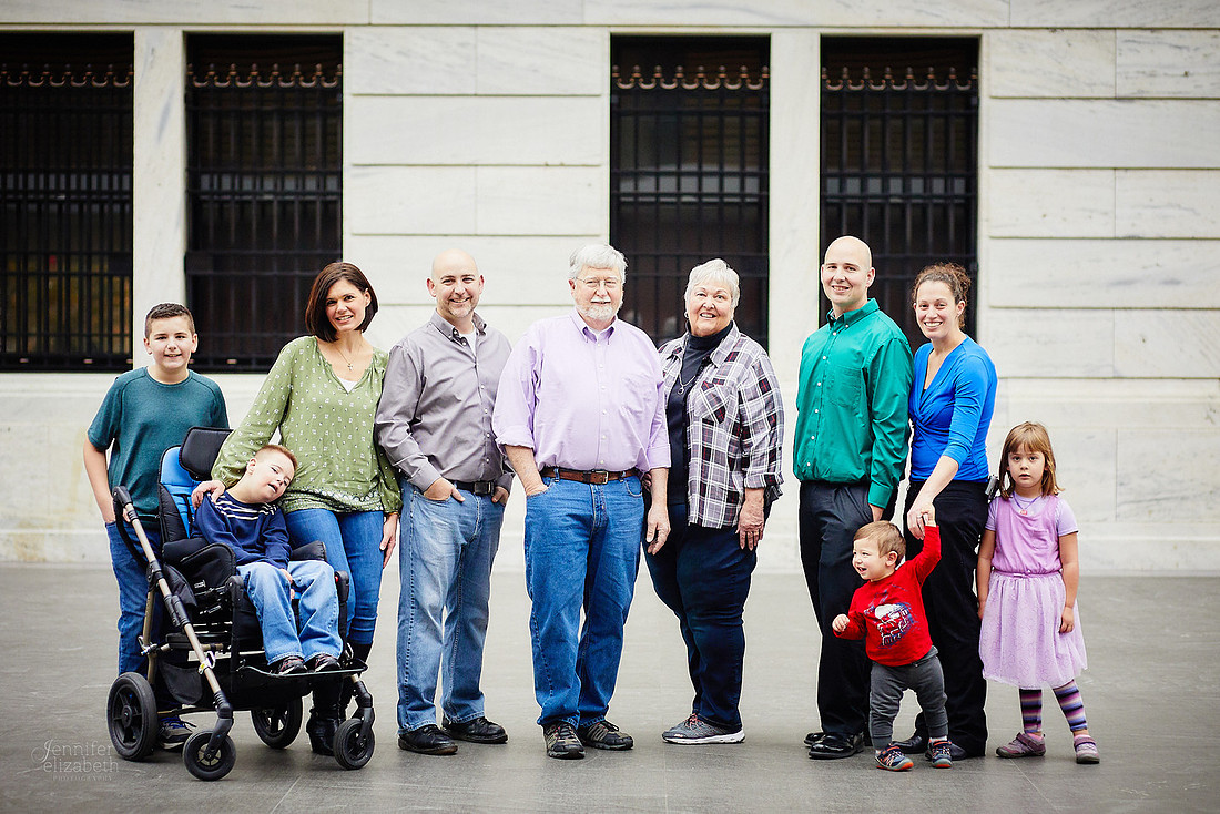 The C Family: Portrait Session at the Cleveland Museum of Art