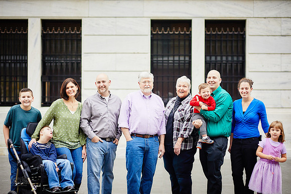 The C Family: Portrait Session at the Cleveland Museum of Art