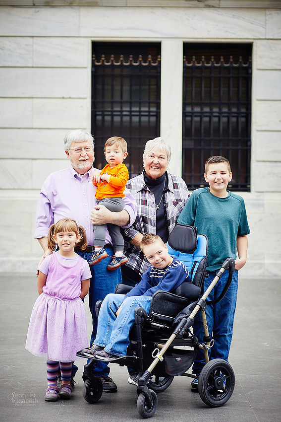 The C Family: Portrait Session at the Cleveland Museum of Art