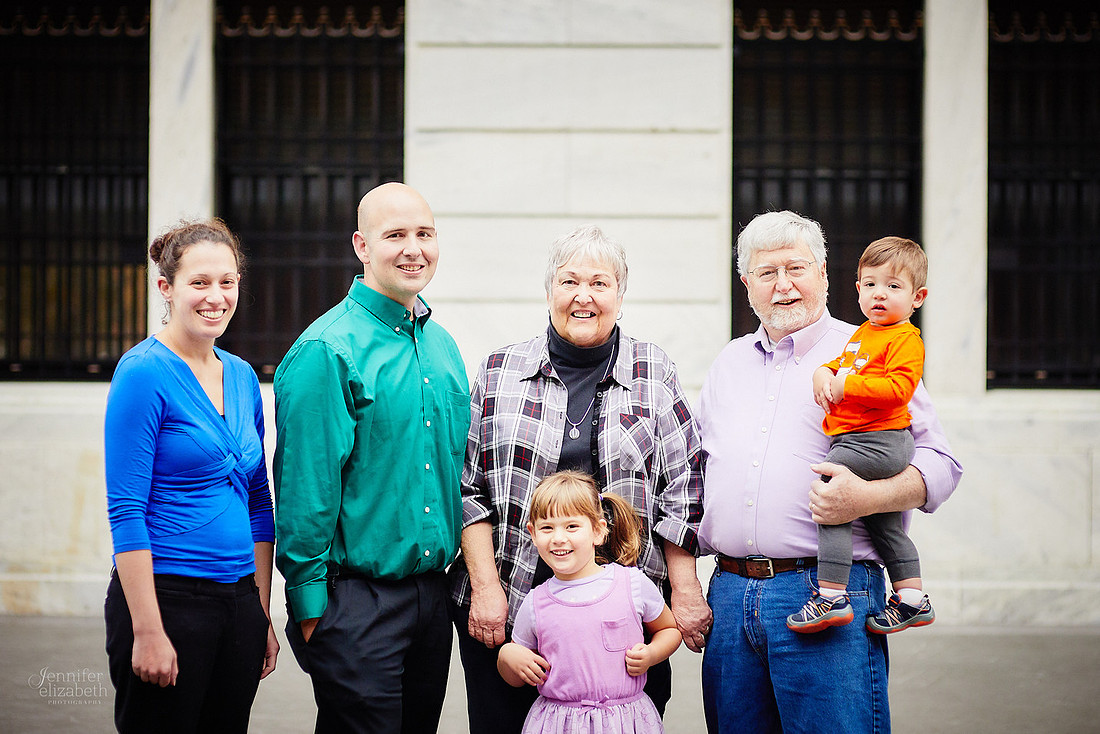 The C Family: Portrait Session at the Cleveland Museum of Art