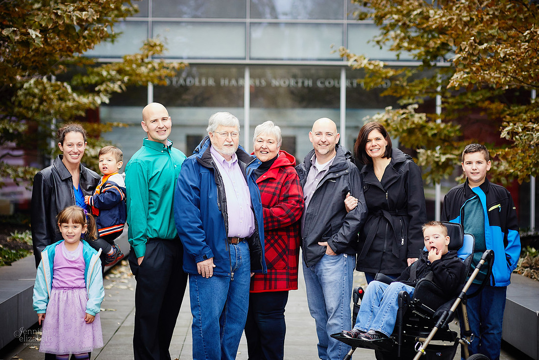 The C Family: Portrait Session at the Cleveland Museum of Art