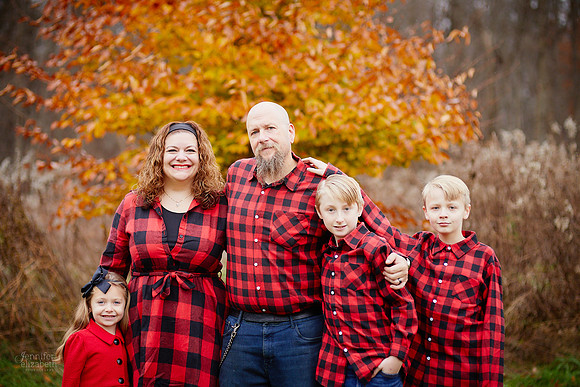 The B Family: Portrait Session at Liberty Park in Twinsburg