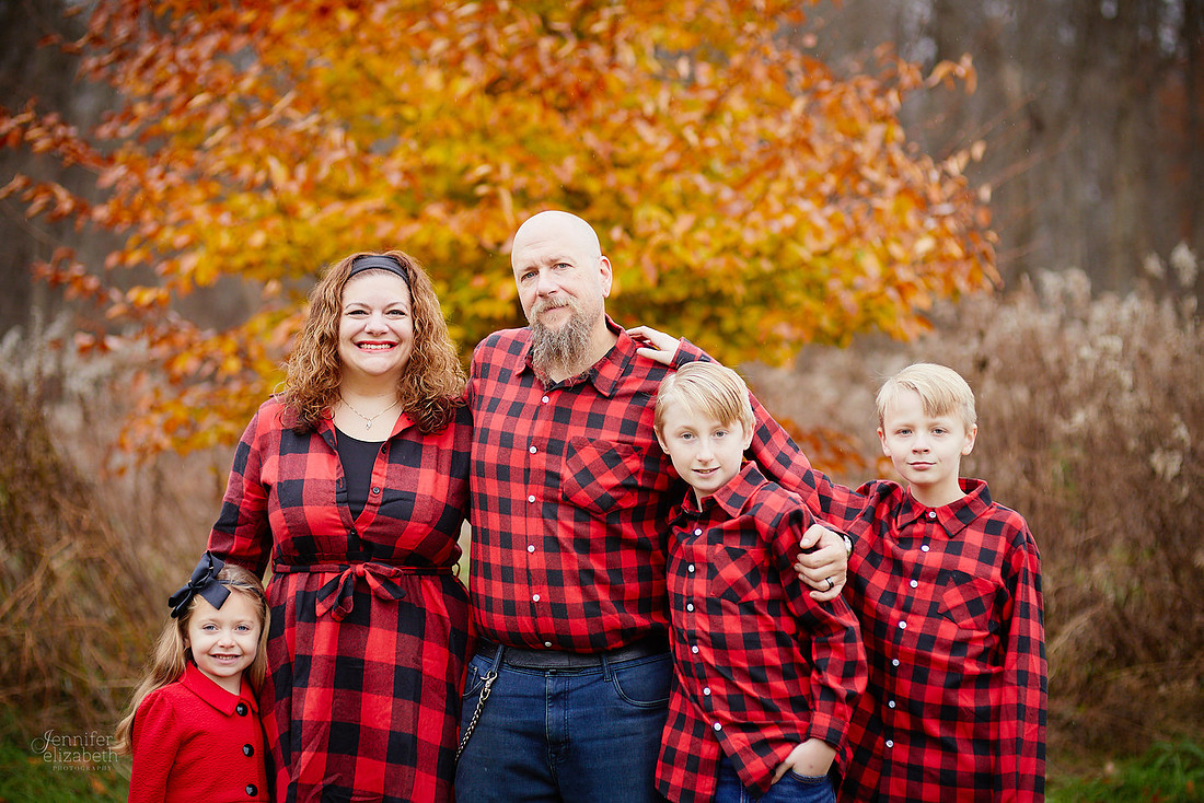 The B Family: Portrait Session at Liberty Park in Twinsburg
